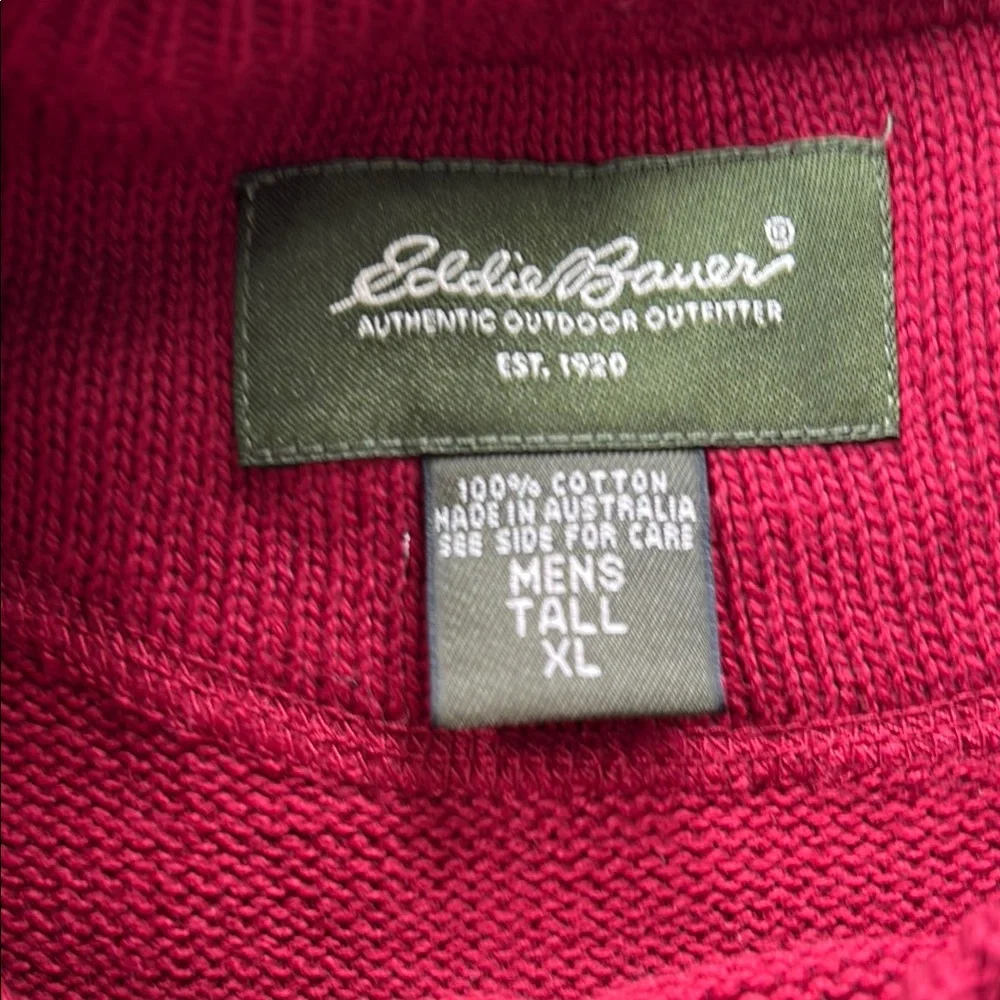 Classic mens maroon sweater